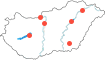 Budapest,Orosháza,Tiszafüred,Rakamaz,Siófok,Esztergom