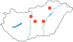 Budapest,Szolnok,Miskolc,Hernád