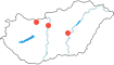 Budapest,Szolnok,Tata