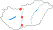 Dorog,Dunaújváros,Baja