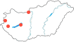 Esztergom,Szombathely,Zalaegerszeg,Siófok