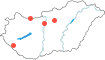 Hatvan,Budapest,Komárom,Nagykanizsa