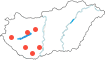 Kaposvár,Pécs,Székesfehérvár,Szekszárd,Veszprém,Zalaegerszeg
