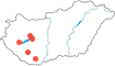 Kaposvár,Pécs,Veszprém,Siófok,Keszthely