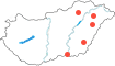 Miskolc,Debrecen,Nyíregyháza,Békés,Szeged
