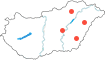 Miskolc,Szolnok,Debrecen,Békés