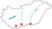 Pécs,Baja,Szeged