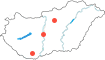 Pécs,Dunaújváros,Hatvan