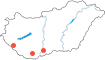Pécs,Nagykanizsa,Baja