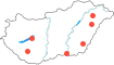 Siófok,Szeged,Kaposvár,Békéscsaba,Debrecen,Nyíregyháza