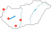 Sopron,Keszthely,Pécs,Paks