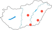 Szeged,Békéscsaba,Debrecen,Cegléd