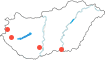 Szeged,Szekszárd,Szombathely,Zalaegerszeg