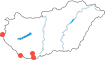 Szentgotthárd,Barcs,Siklós,Pécs