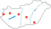 Szombathely,Pápa,Gárdony,Kecskemét,Tótkomlós