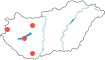 Szombathely,Pusztavám,Pécs,Balatonlelle