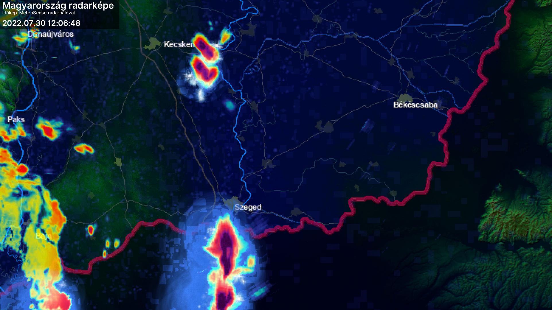 Időkép radar