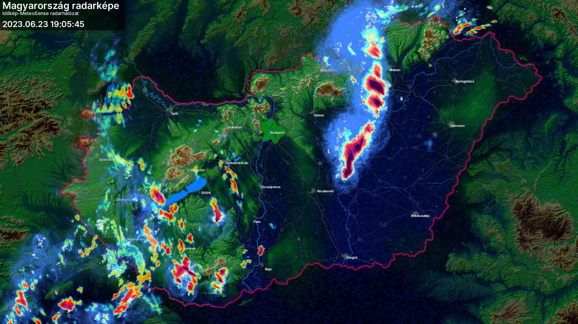 Időkép radar