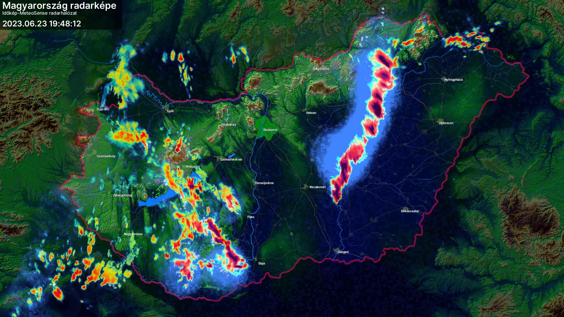 Időkép radar