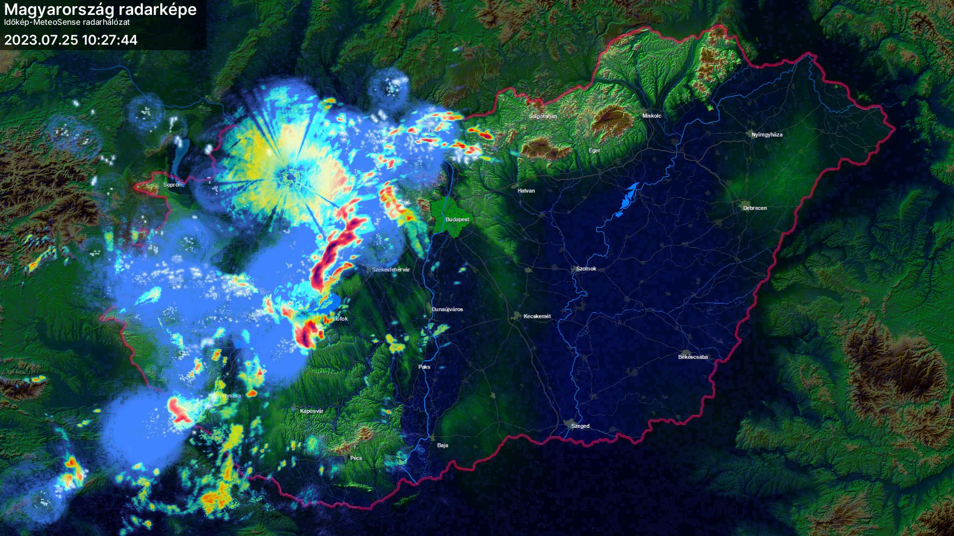 Időkép radar