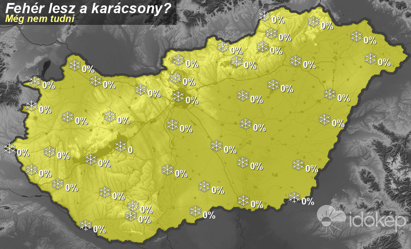 Fehér Karácsony esélye